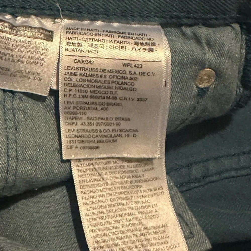Levi's 501  Mens Jeans Size 32x32 blue Straight Fit Button Fly Denim